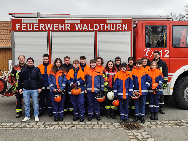 Teilnehmer des MTA Block 1 in Waldthurn