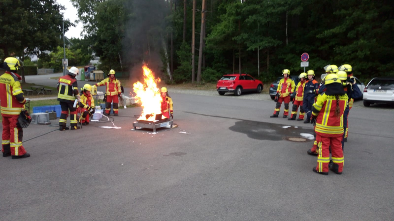 Praktisches Üben mit dem Schaumtrainer