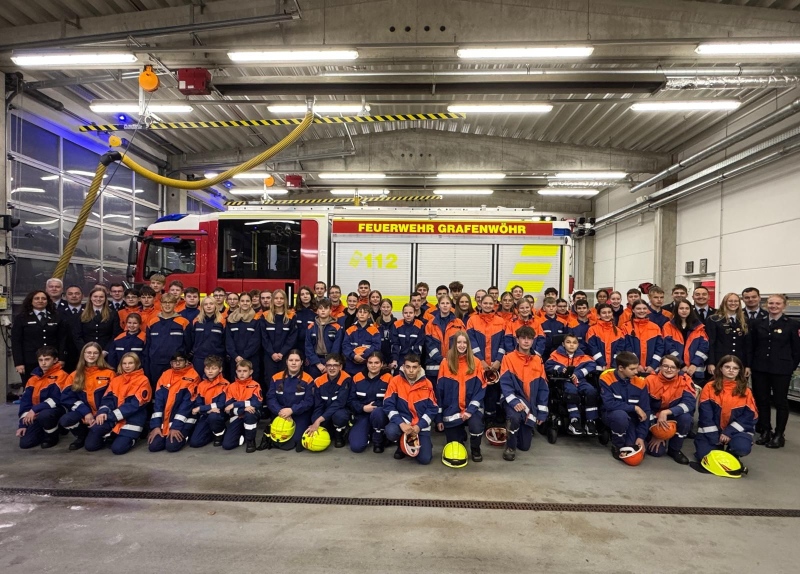 Teilnehmer Wissenstest in Grafenwöhr